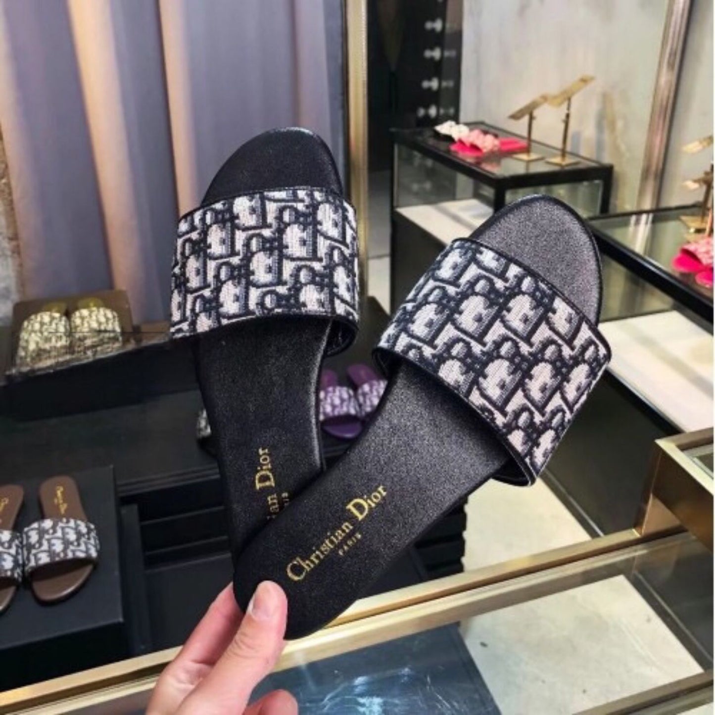 Christian Dior DD Flat Slipper