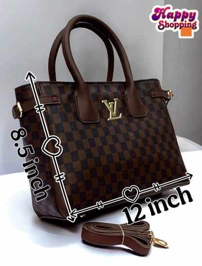 🔥 LV Big Size Shoulder Bag  For Girls 🔥
