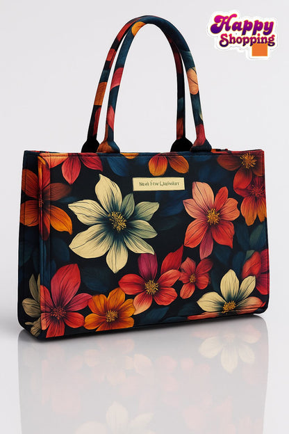 Stylez Fashion Canvas Printed Shoulder Bag