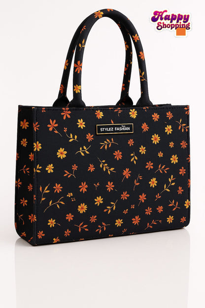 Stylez Fashion Canvas Printed Shoulder Bag