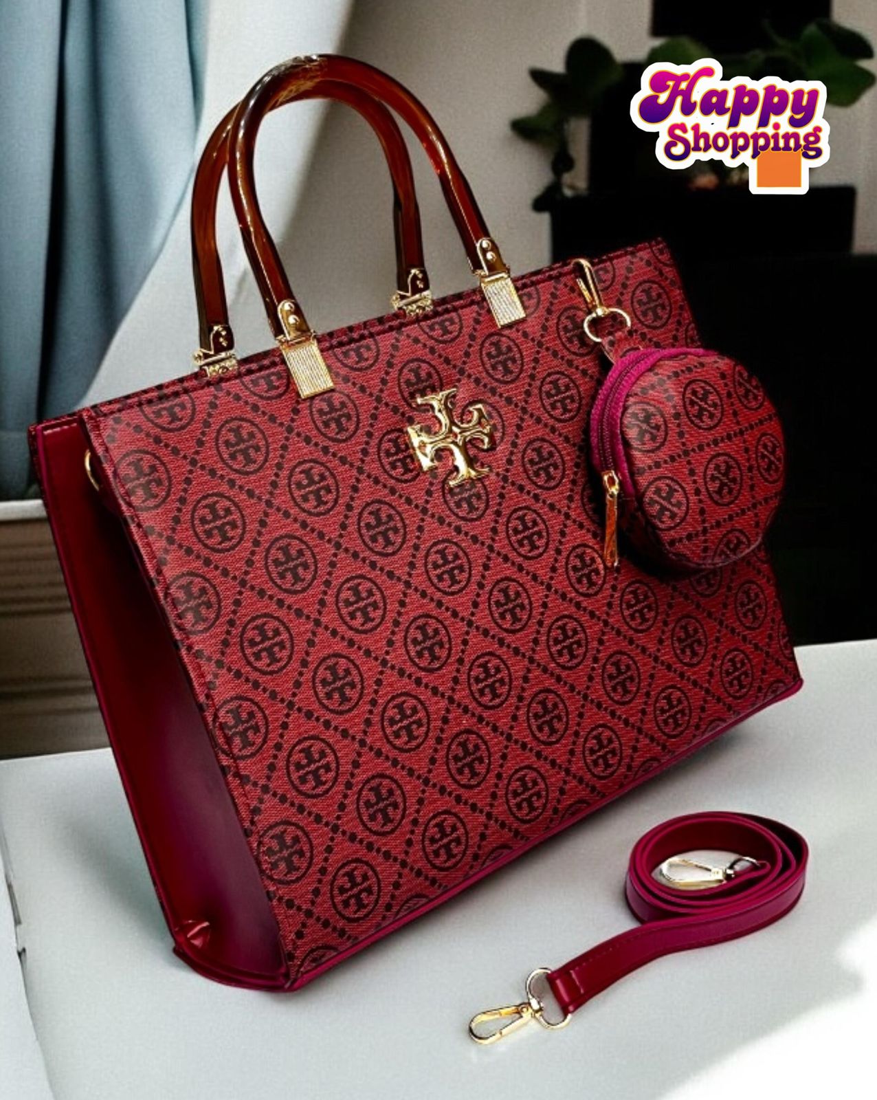 🎀 Master Quality Torry Burch 2 Pcs Shoulder Bag Set for Girls 🎀