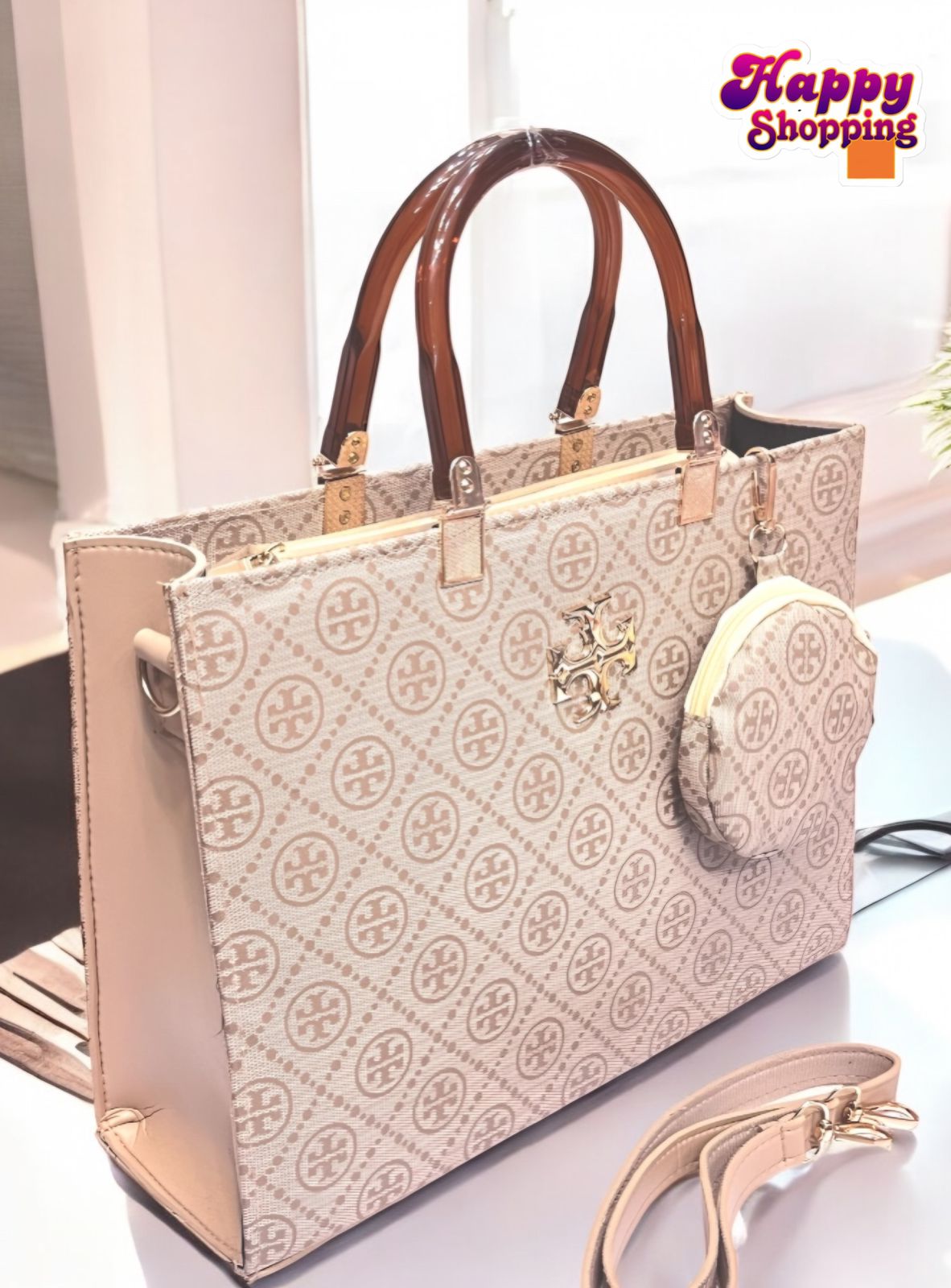 🎀 Master Quality Torry Burch 2 Pcs Shoulder Bag Set for Girls 🎀