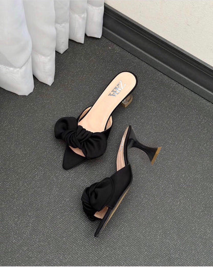 Zara Big Bow Heel