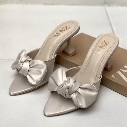 Zara Big Bow Heel