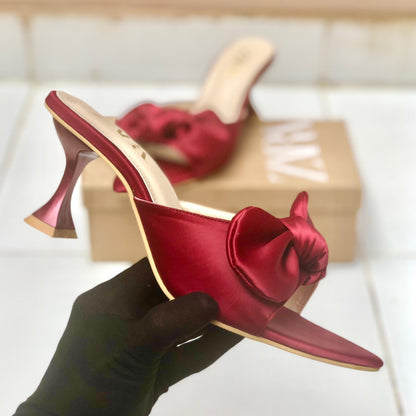 Zara Big Bow Heel