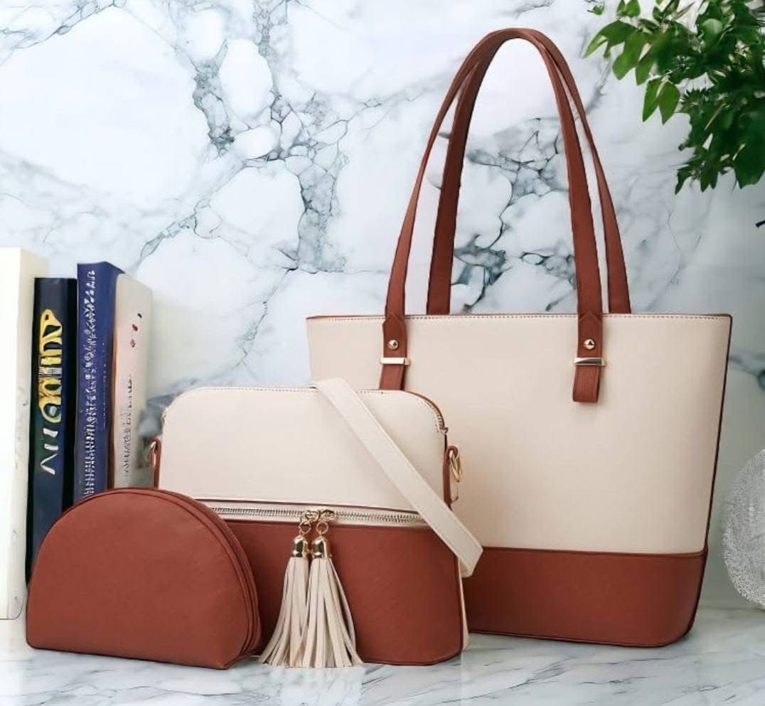 🎀 High Quality Shoulder Bag 3pcs Set For Girls 🎀
