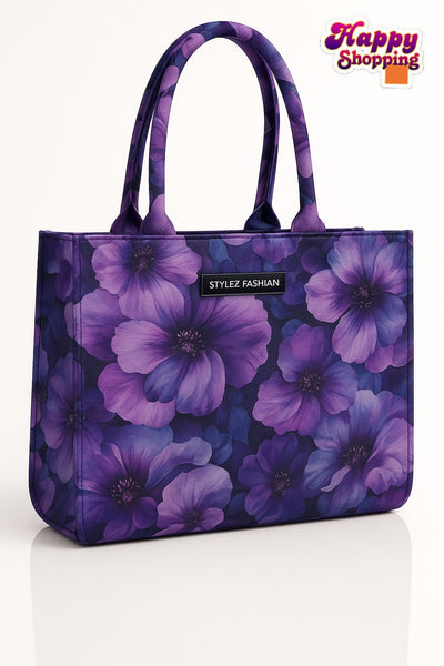 Stylez Fashion Canvas Printed Shoulder Bag