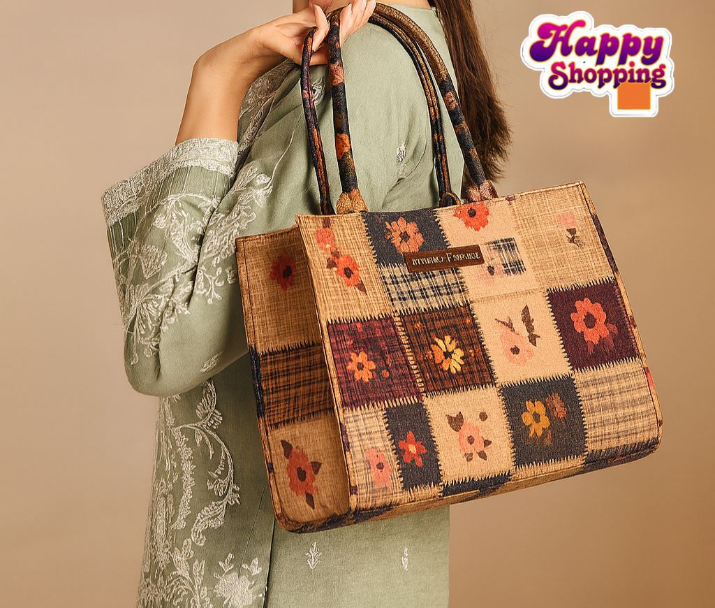 Stylez Fashion Canvas Printed Shoulder Bag