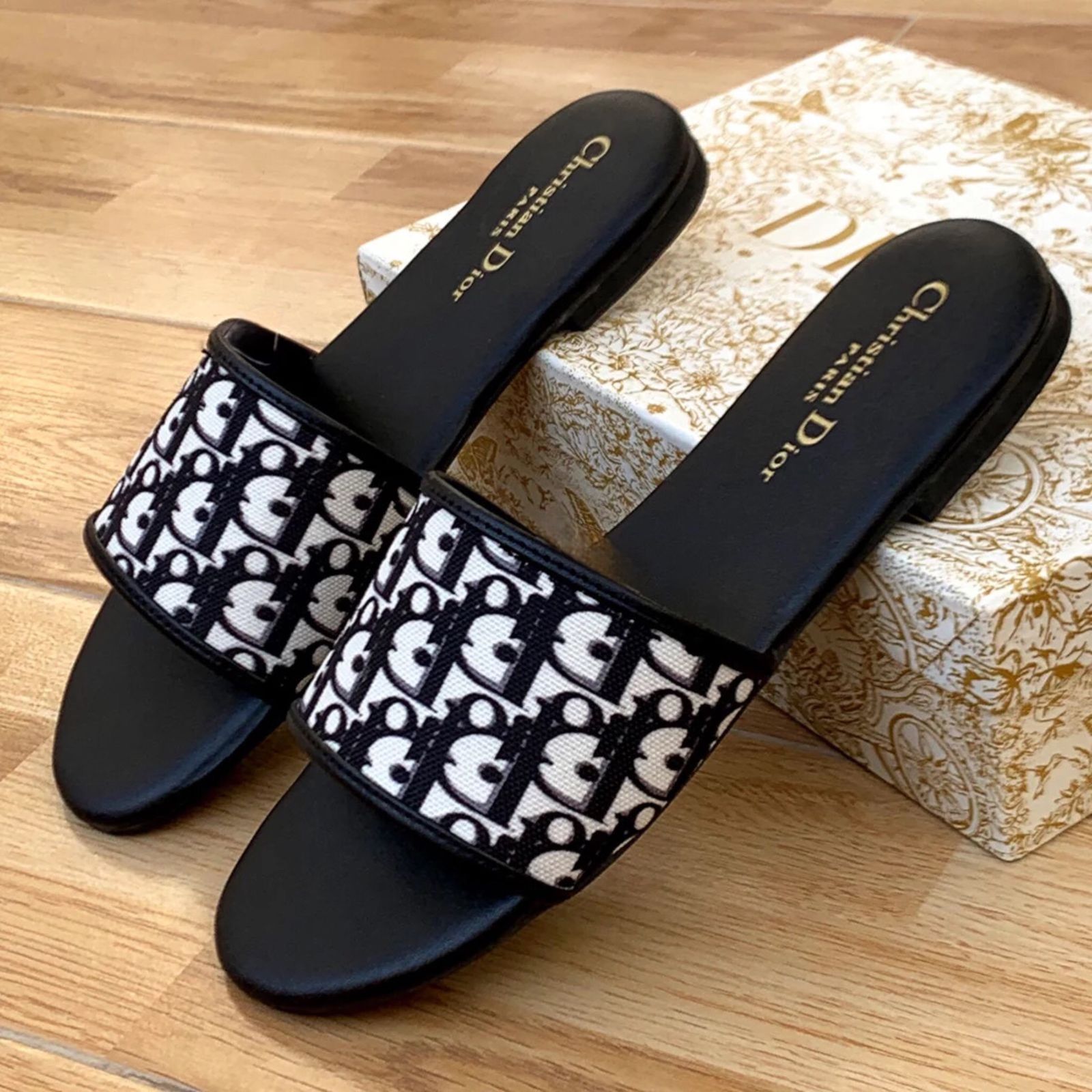 Christian Dior DD Flat Slipper