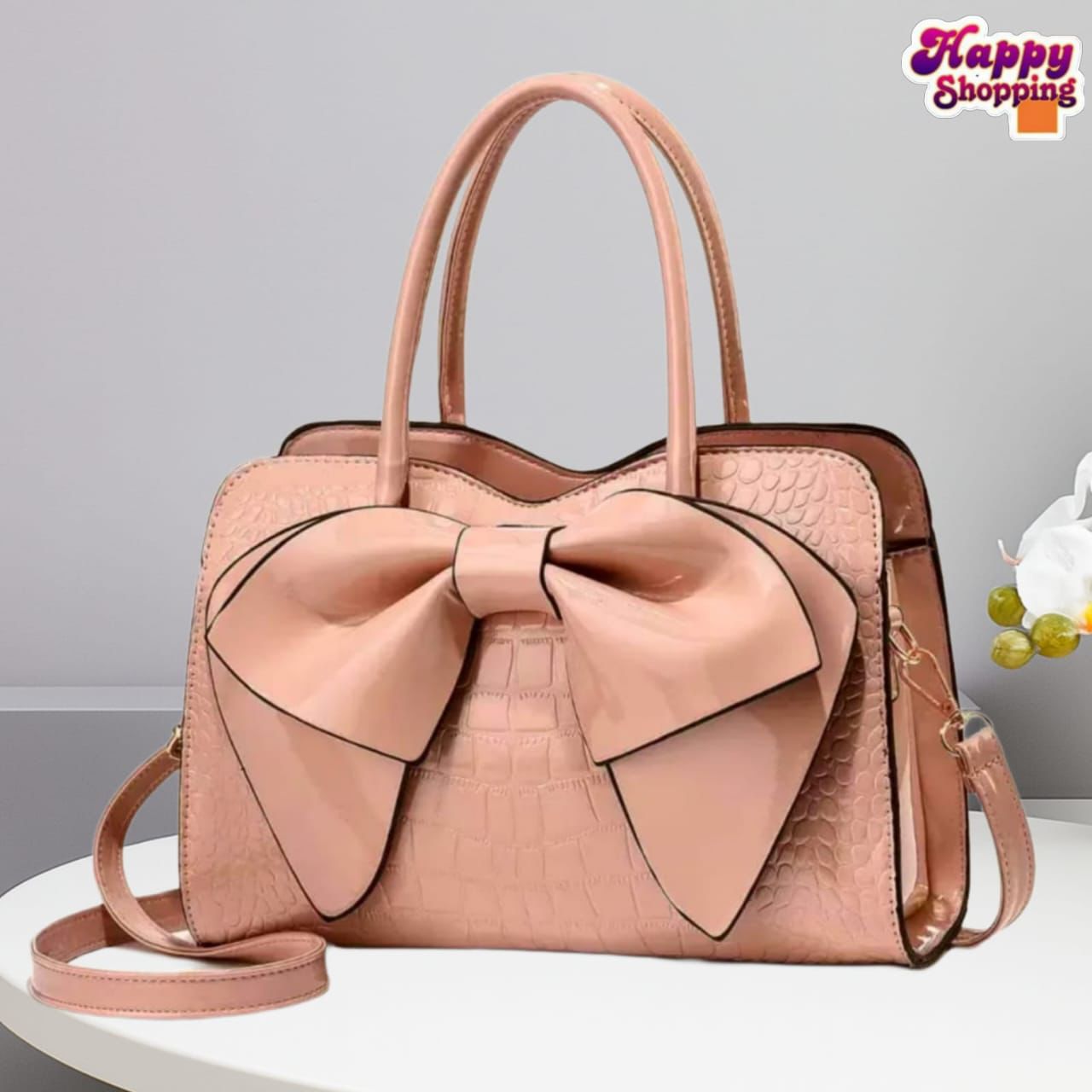 Premium Crocodile Texture Handbag