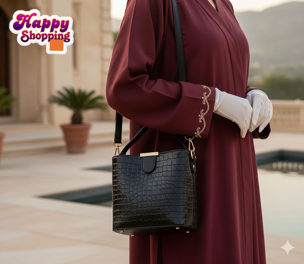 Imported-Look 3-Pocket Bag for Girls
