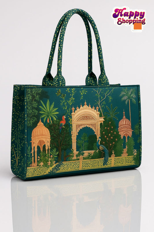 Stylez Fashion Canvas Printed Shoulder Bag