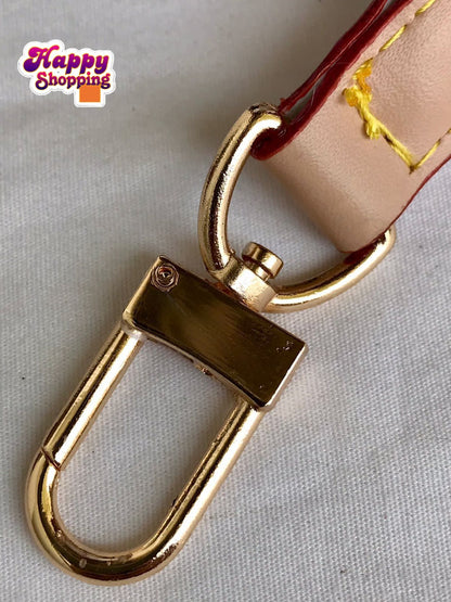 LV Signature Chain Crossbody Bag – With Coin Pouch & Wide Strap