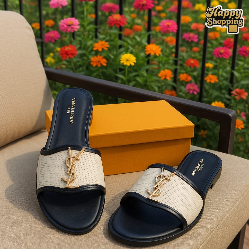 YSL Saint Laurent Premium Jutt Slipper