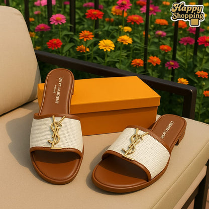 YSL Saint Laurent Premium Jutt Slipper