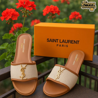 YSL Saint Laurent Premium Jutt Slipper