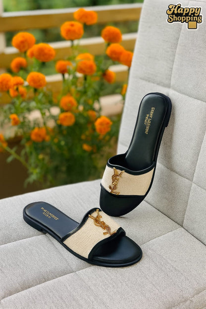 YSL Saint Laurent Premium Jutt Slipper