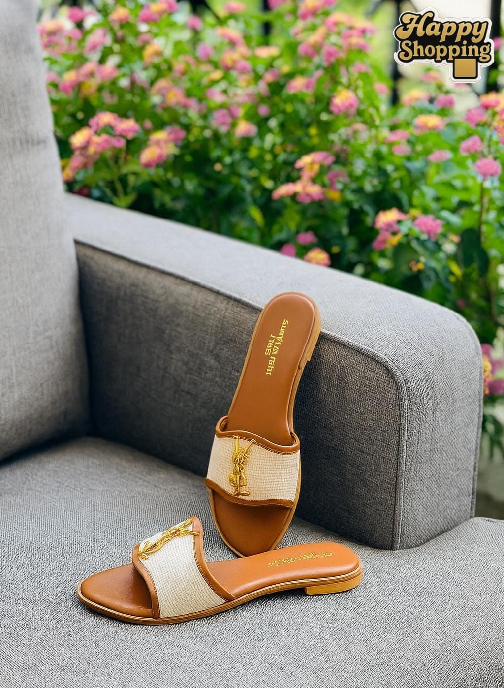 YSL Saint Laurent Premium Jutt Slipper