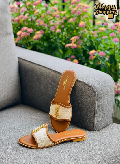 YSL Saint Laurent Premium Jutt Slipper