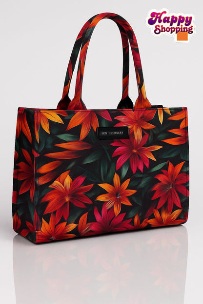 Stylez Fashion Canvas Printed Shoulder Bag