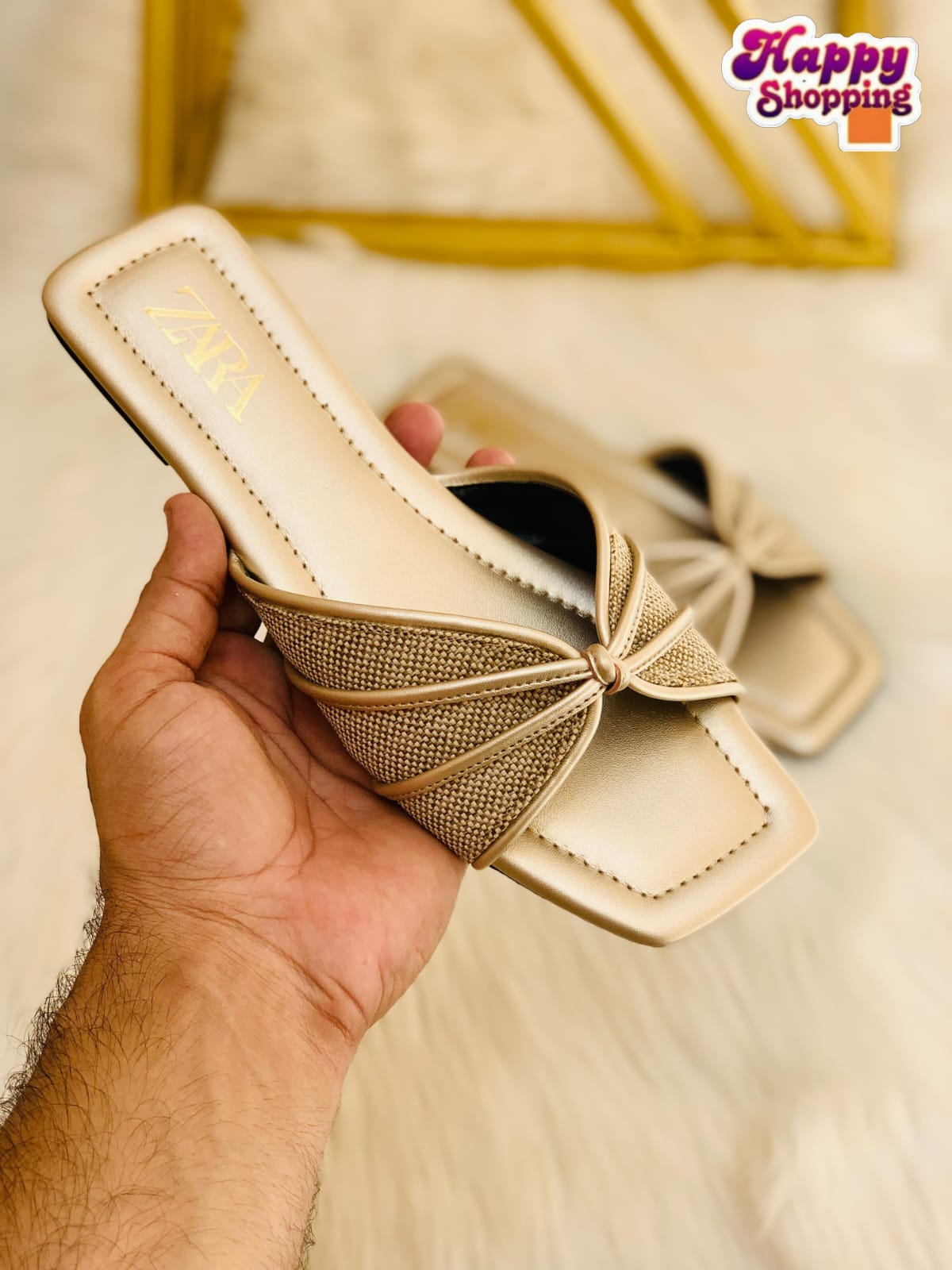 ZARA Jutt Flat Slipper – Premium Quality
